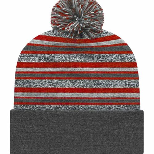 USA-Made Striped Beanie Thumbnail