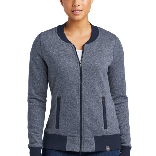 Women's French Terry Baseball Full Zip Thumbnail